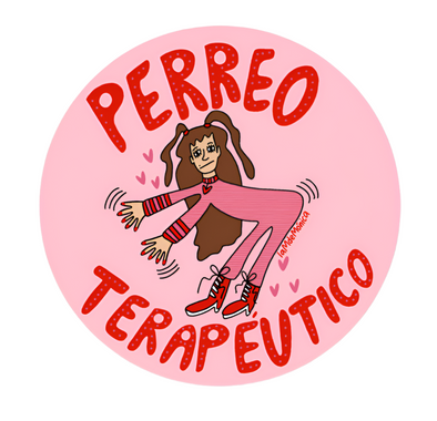 Perreo Terapéutico - Sticker