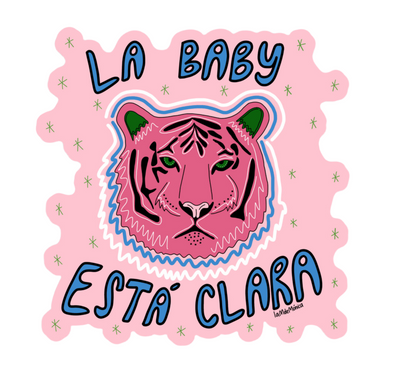 La baby está clara - Sticker