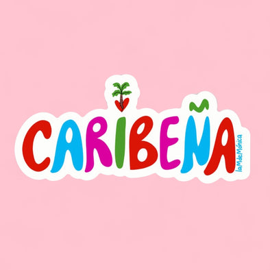 Caribeña & cariñosa  - Sticker