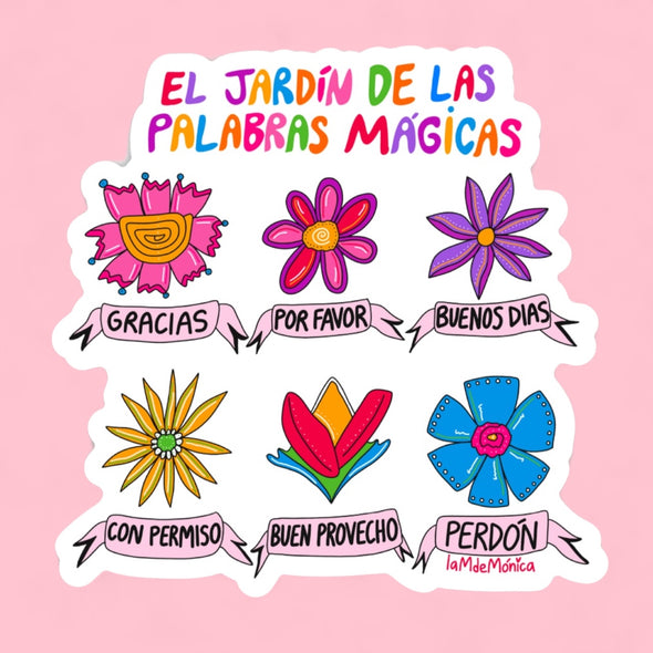 El jardín - Sticker