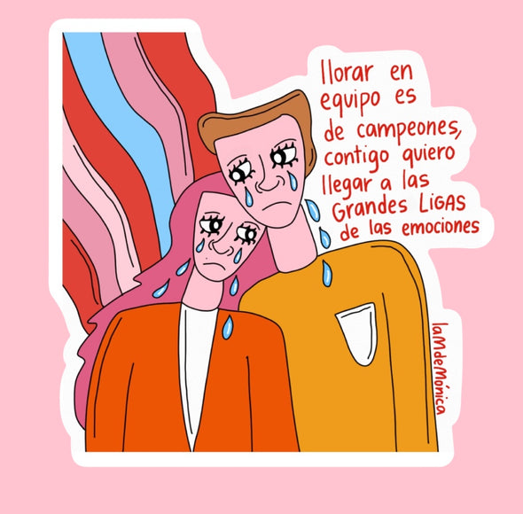 Liga de las emociones - Sticker