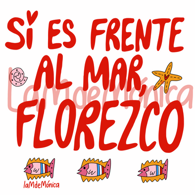 Frente al mar - Art Print
