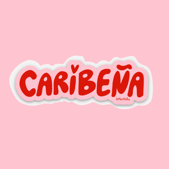 Caribeña & cariñosa  - Sticker
